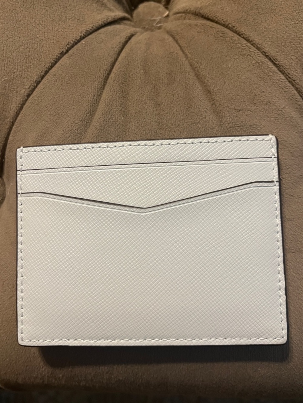 NWOT Kate Spade New York Staci Sm Slim Card Holder saffiano leather Oyster - Picture 2 of 6